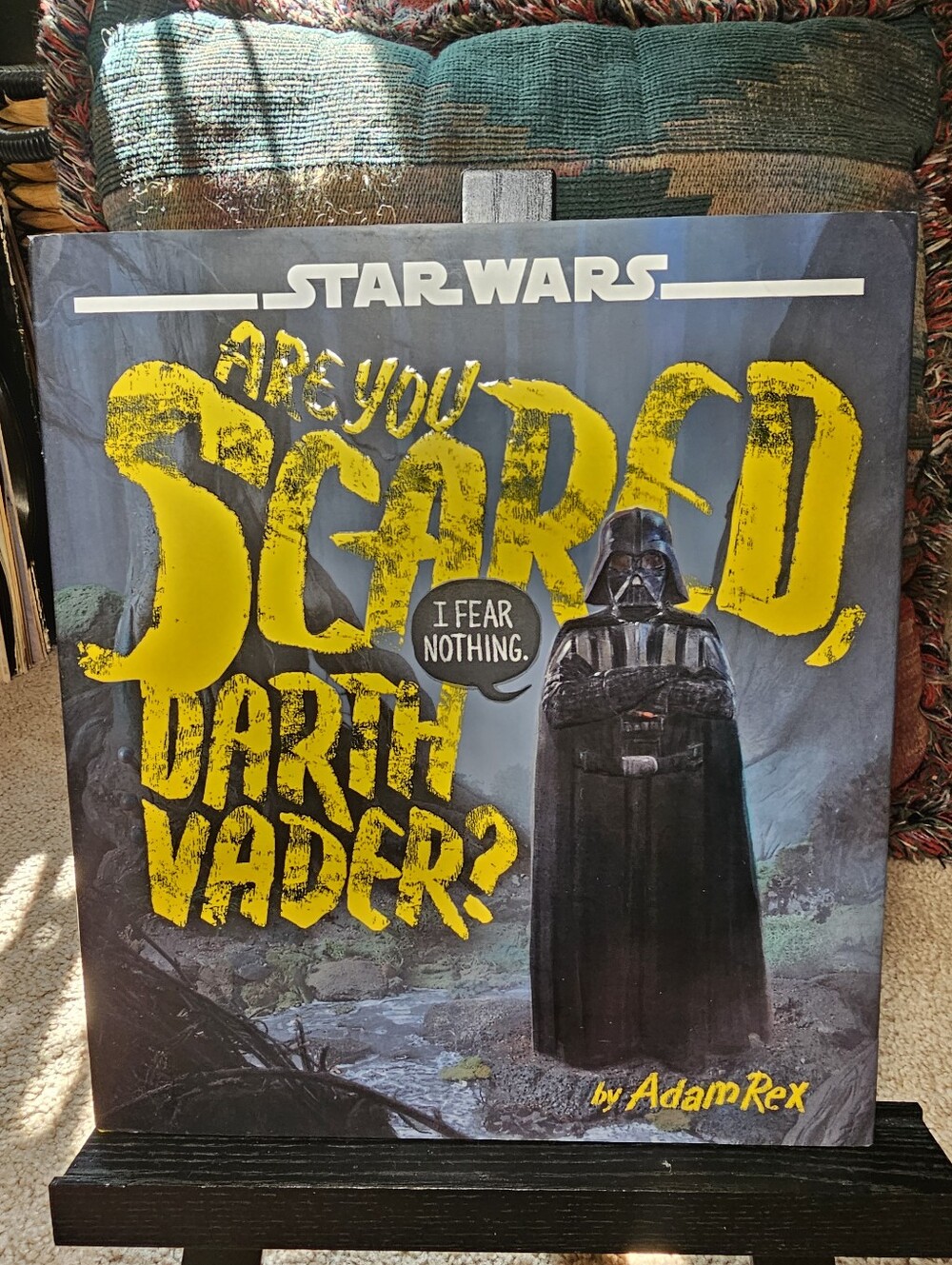 Are You Scared Darth Vader by Adam Rex 2018 First Edition Hardcover Dust Jacket
